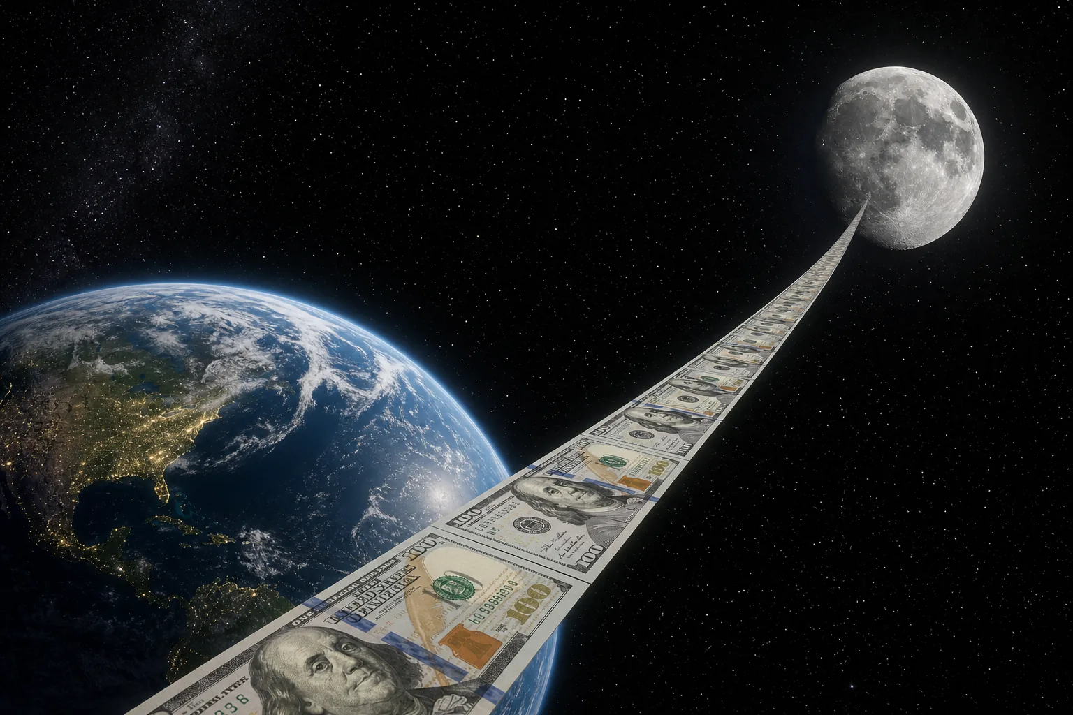 Bills from Earth to the Moon