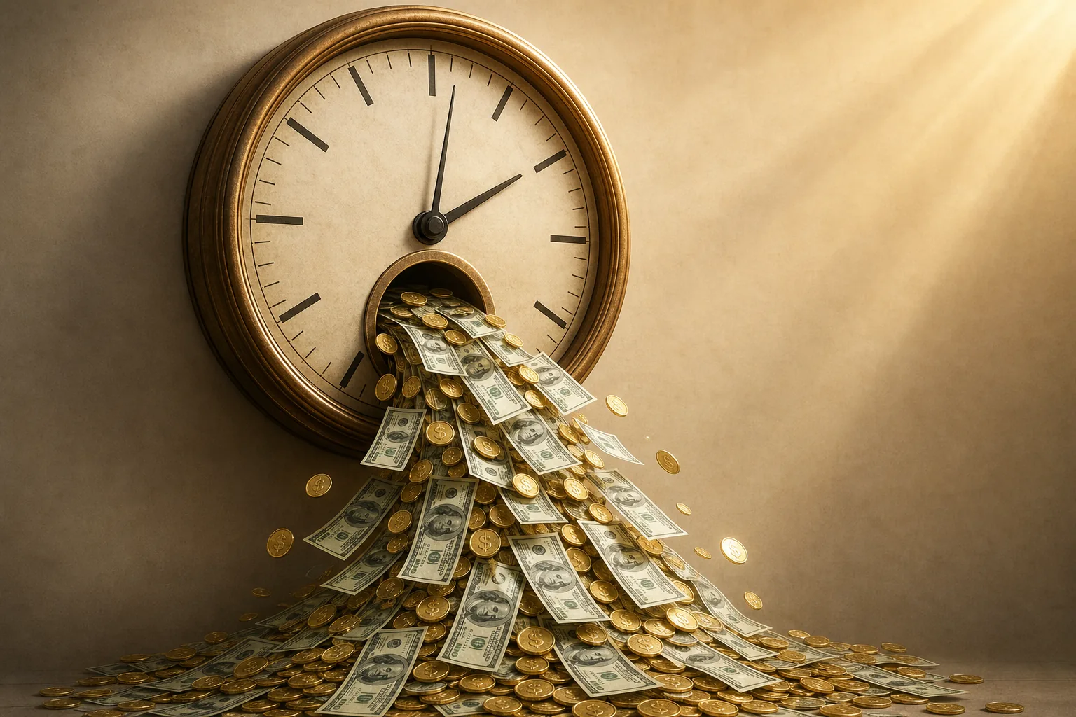 Earning one dollar per second